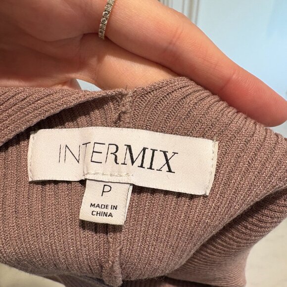 Intermix Anya Blush High Neck Halter top - Picture 5 of 6